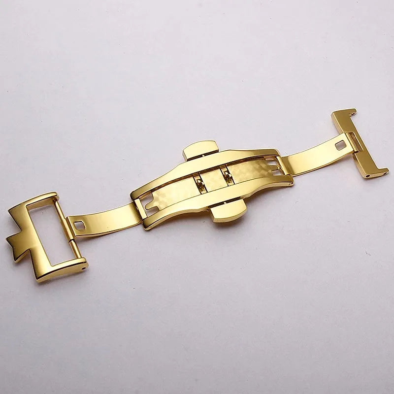 Cierre de reloj de metal para correa de reloj Vacheron Constantin, 16 mm, 18 mm, plateado, dorado, oro rosa, hebilla de acero inoxidable