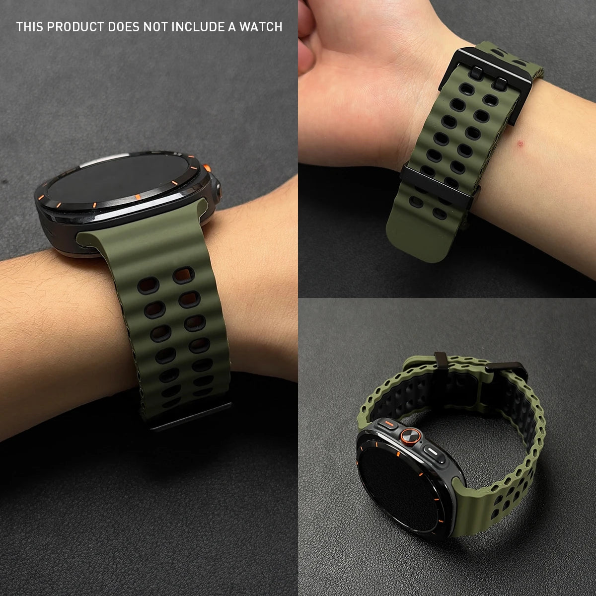 Cinturino sportivo in silicone Marine Band per Samsung Galaxy Watch Ultra2 2026, accessori per orologio Samsung Galaxy Ultra 47mm