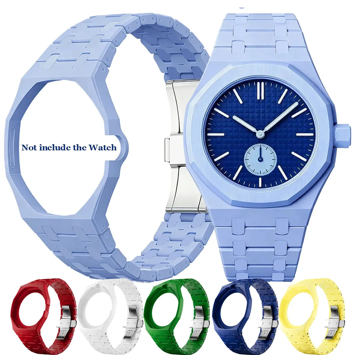Kit de modification en céramique tendance pour Swatch X AP Royal POP Bioceramics, kit de modification de bracelet et de boîtier, accessoires pour montre-bracelet