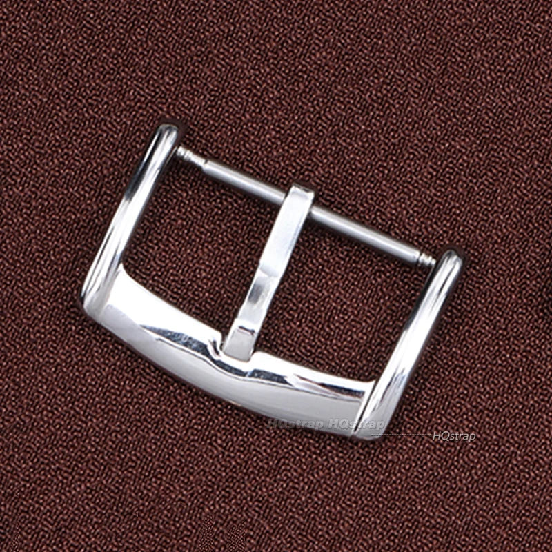 Boucle de montre en acier inoxydable, 18mm 20mm, fermoir fin poli, substitut pour accessoires de montre Rolex, bouton de fermoir à broche pour bracelet de montre