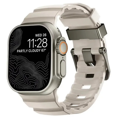 Cinturino in morbido silicone per Apple Watch Ultra 2 10 9 8 7 6 SE 5 4 per iWatch 38 40 41mm 42mm 44mm 45mm 46mm 49mm
