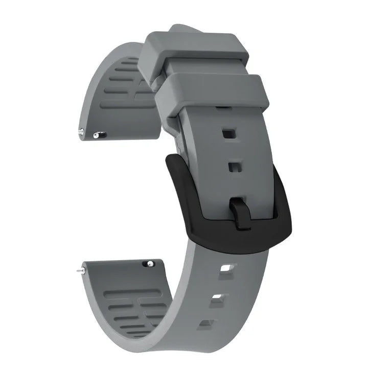 18/19/20/21/22/23/24mm FKM Rubber Watch Strap Diving Sports Quick Release Rubber Bracelet for Tissot/Seiko/Omega Watch Band