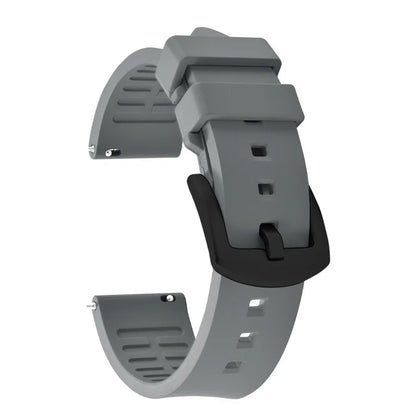 18/19/20/21/22/23/24mm FKM Rubber Watch Strap Diving Sports Quick Release Rubber Bracelet for Tissot/Seiko/Omega Watch Band