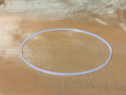 Junta de plástico y cristal para reloj, hermética, altura 0,8 mm, junta de cristal, diámetro interior de 26 mm a 35,5 mm, T2485