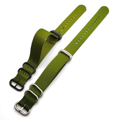 Thick NATO Nylon Watch Strap, 20mm 22mm, Canvas, Men's Watch Chain, Submariner Watch Strap Accessories