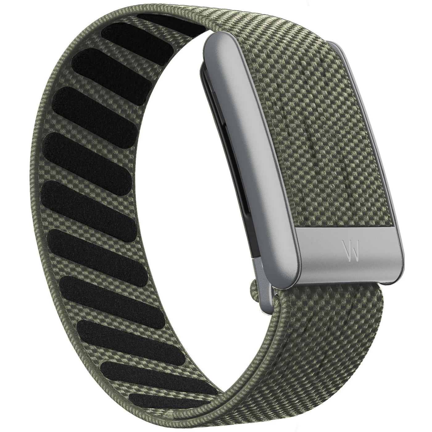 Black, Silver, and Gold Bracelet for Whoop 5.0 Mg, Bracelet with W Logo, Elastic Woven Nylon Band, Sport Replacement Straps for Whoop