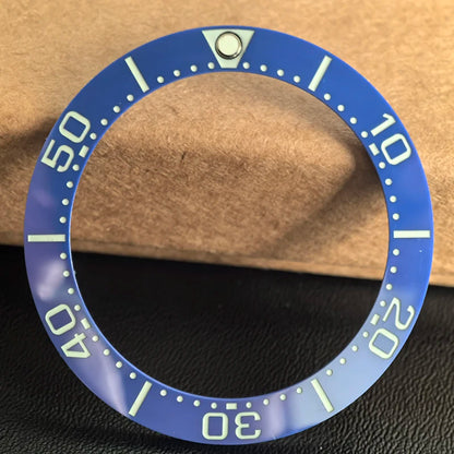 Insert de lunette lumineux en céramique de rechange pour Seiko Sumo SBDC001/003/031/033/SPB101/SPB103