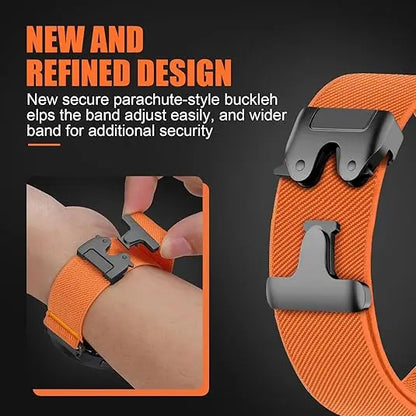 Quick Fit Nylon Strap, 26mm 22mm 20mm, for Garmin Quatix 8 Fenix 8 Tactix8 43/47/51mm Fenix E/7/7X/7S Pro Instinct 3