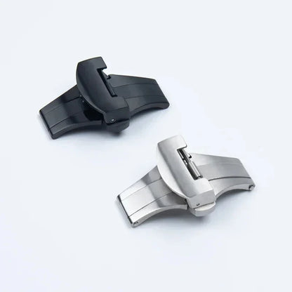 Bracelet de montre en silicone 22/24mm, pour montres Panerai, accessoires en acier inoxydable, fermoir à boucle papillon, remplacement