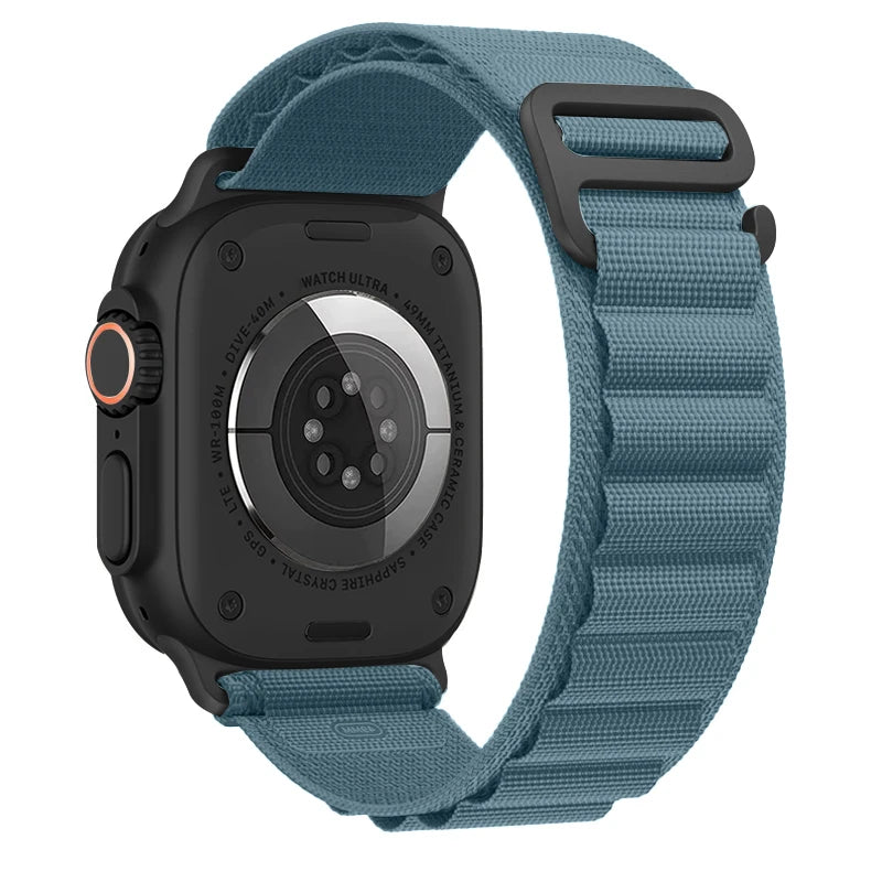 Bracelet à boucle alpine pour Apple watch Ultra 3 2 bandes 49mm 45mm 44mm 40mm 41mm 46mm 42mm Bracelet iWatch série 11 10 SE 9 8 7 6 5 4