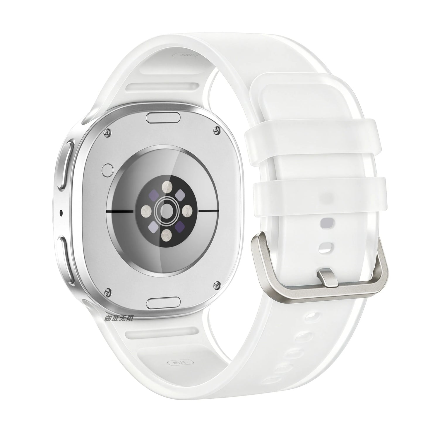 Bracelet en silicone d'origine pour Samsung Galaxy Watch 9 8 40 mm 44 mm, bracelet pour Samsung Galaxy Watch Classic 8 46 mm