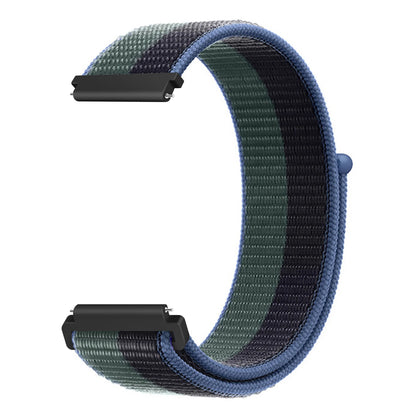 Bracelet à boucle en Nylon pour Amazfit Bip 6/5/GTS 4/3/2/2e/Mini/GTR 42mm/47mm/GTR 4/3 Pro Sport, 20mm/22mm, 2 bandes