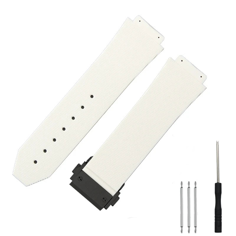 13x20 16x21 16x23 19x26mm pour Hublot Big Bang classique Fusion Bracelet de montre élastique homme femmes Bracelet accessoires de remplacement