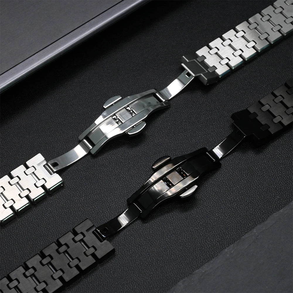 Luxury Stainless Steel Bracelet for Samsung Galaxy Watch Ultra 2, Metal Strap for Samsung Galaxy Ultra 47mm, Replacement Correa