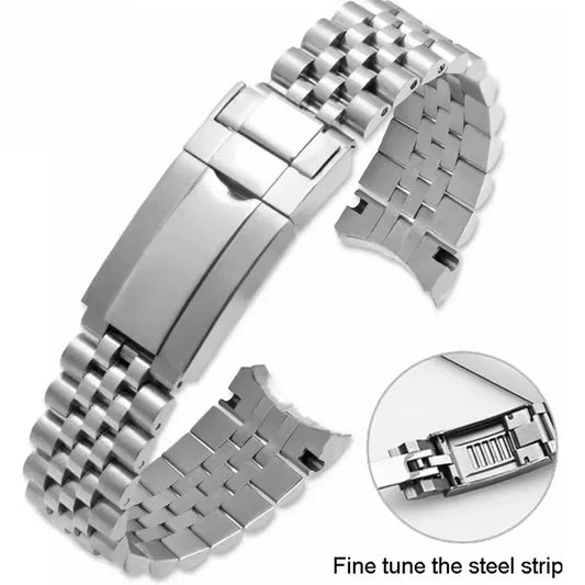 Jubilee 904 bracelet de montre pour Rolex Sub GMT Yacht Daytona bracelet pour hommes chaîne de montre de luxe Mod pièces de rechange 20mm 21mm accessoires