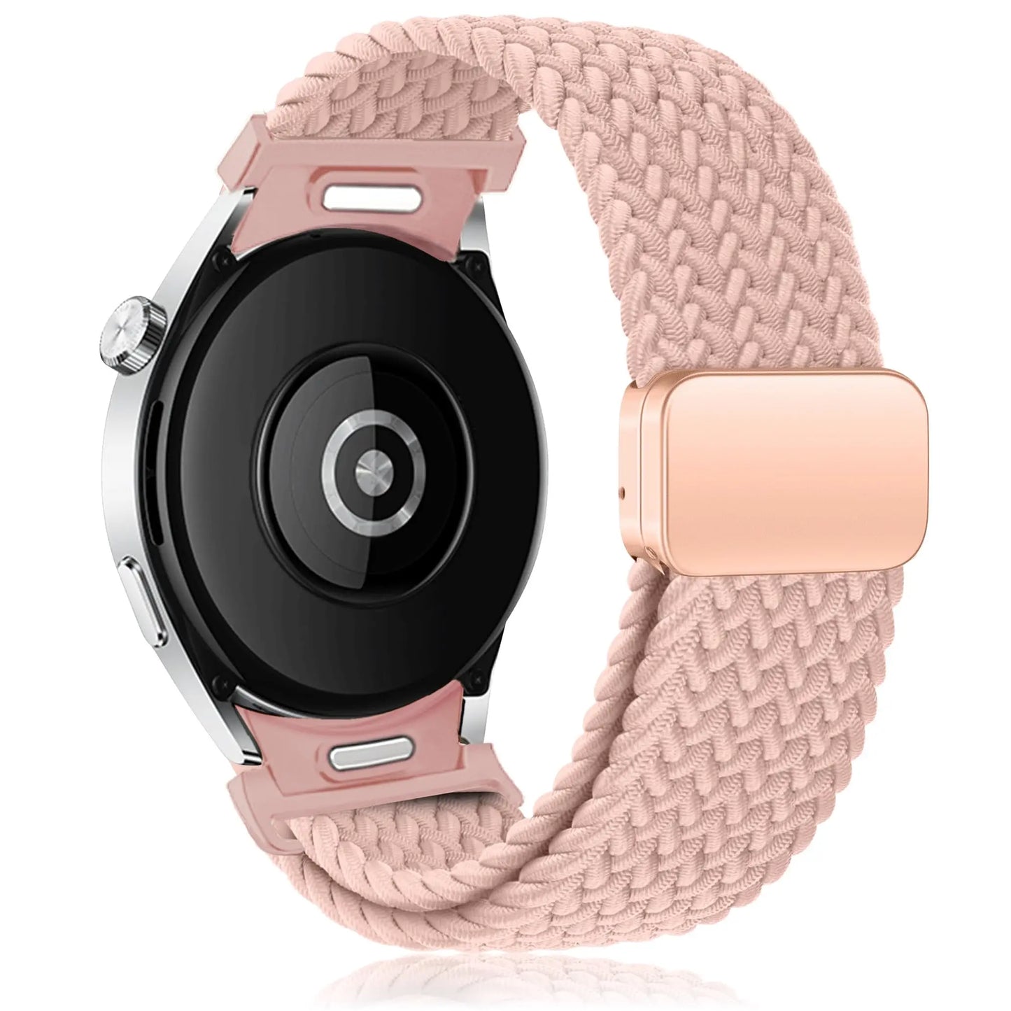 Bracelet sans espaces pour Samsung Galaxy Watch 6 4 classic/5 pro 47mm 43mm 44mm 40mm bracelet tressé magnétique Galaxy watch6 watch4