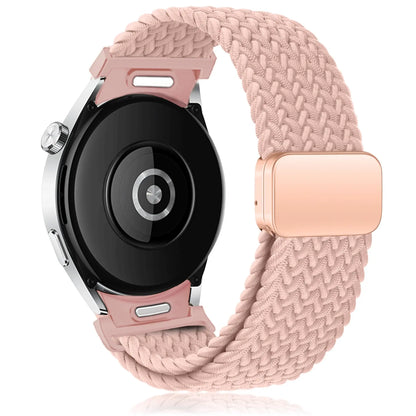 Bracelet sans espaces pour Samsung Galaxy Watch 6 4 classic/5 pro 47mm 43mm 44mm 40mm bracelet tressé magnétique Galaxy watch6 watch4