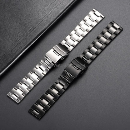 20/22mm 24mm 26mm 28mm Diving Metal Belt Bracelet, Universal Men's and Women's Watch Strap for Rolex, Solid Stainless Steel Strap for Seiko