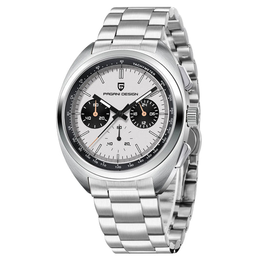 Orologio da uomo 39 mm cronografo al quarzo - PAGANI DS AR Sapphire Retro Sport