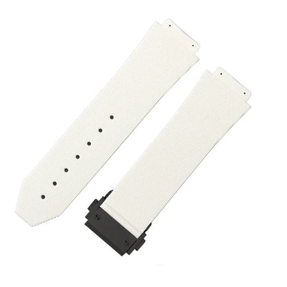 For Hublot BIGBANG Classic Fusion Leather Silicone Rubber Suede Watch Strap Dedicated Interface Lug System Band 26*19mm Bracelet