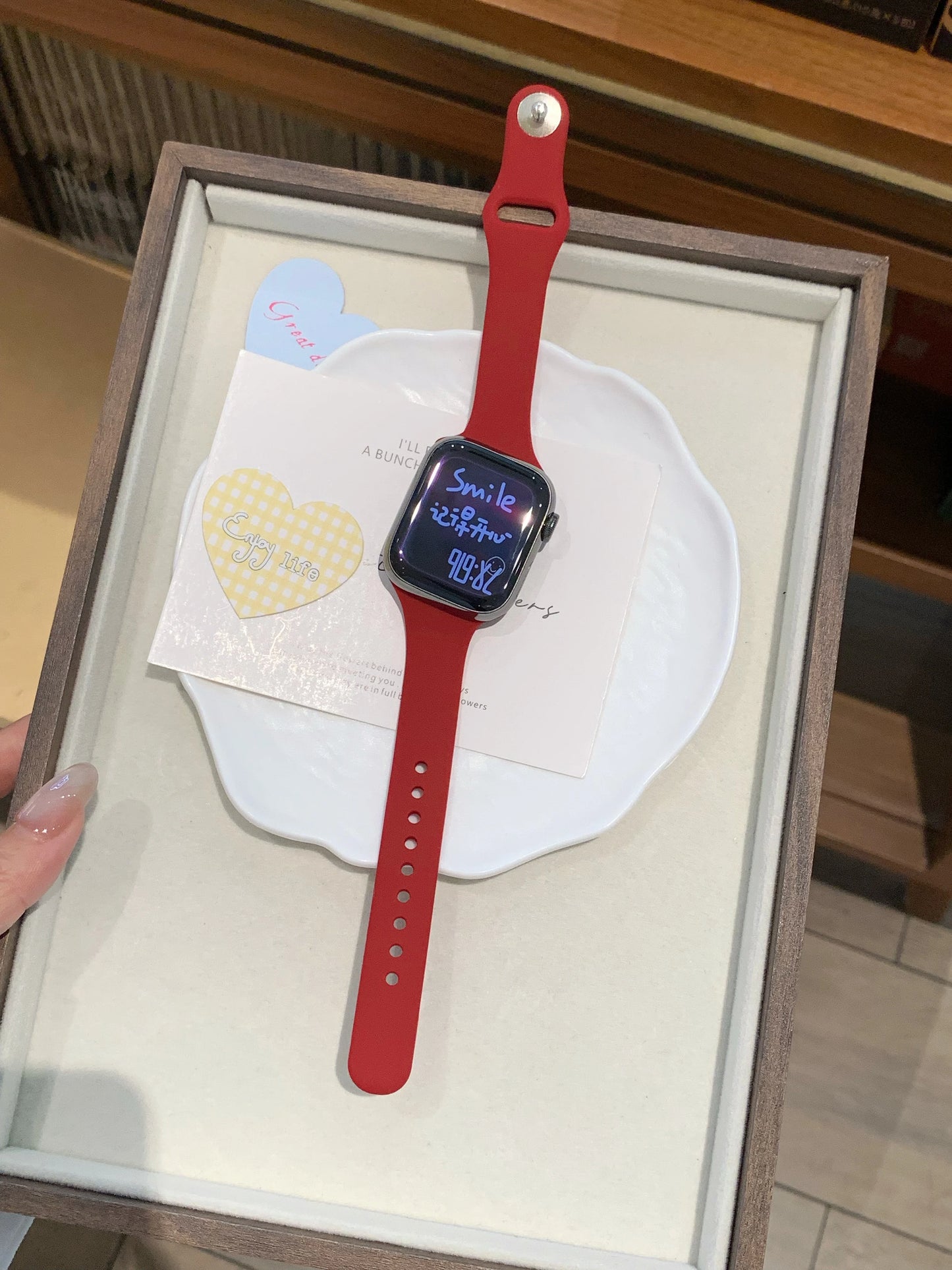 Cinturino sottile in silicone per Apple Watch Ultra 49 mm 40 mm 41 mm 44 mm 45 mm 46 mm, compatibile con iWatch serie 11 10 9 8 7 6 5 SE3