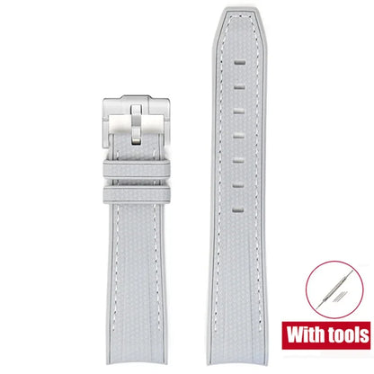 Bracelet de plongée Joint MoonSwatch 20mm pour Omega X Swatch hommes femmes Arc extrémité incurvée Bracelet en caoutchouc TPU pour outils de Bracelet de montre Rolex
