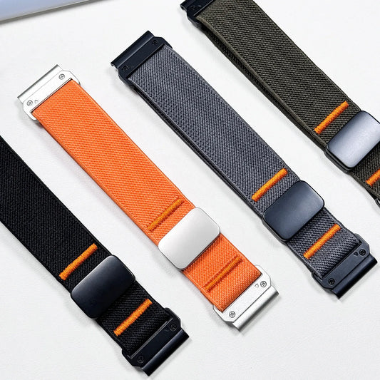 Magnetic Bracelet for Garmin Fenix 8 7 Pro 7S 6X 6 5X 5Plus Venu3 Tactix 7 22mm 26mm, Quick Release Strap, Garmin Fenix 8 Strap