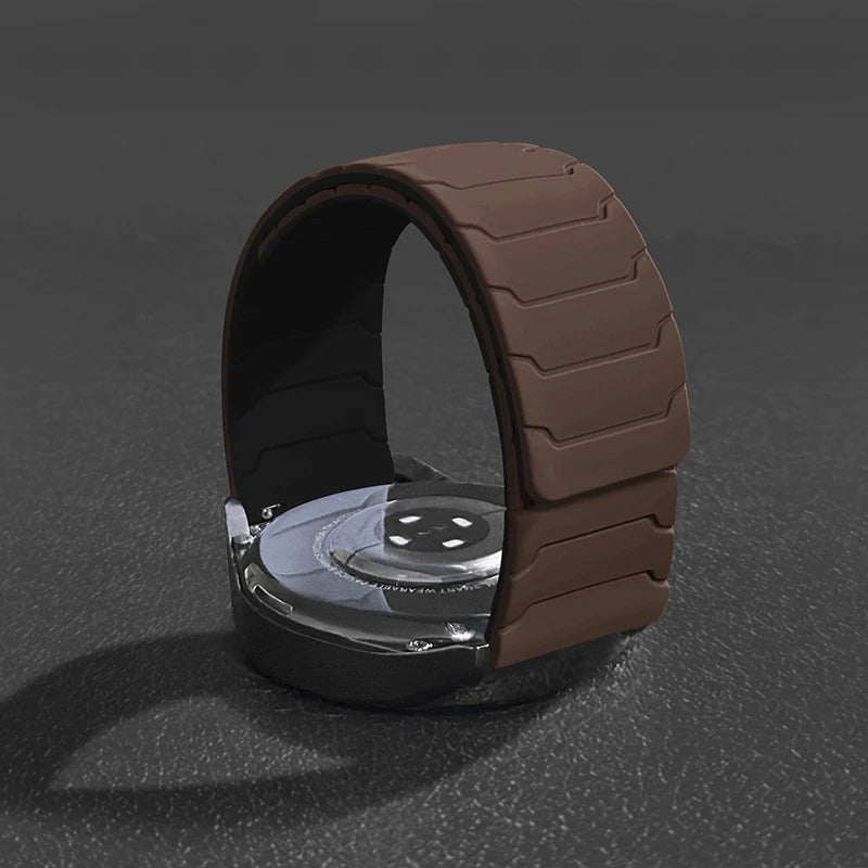 Magnetic Strap for Samsung Galaxy Watch 7 6 5 4 3, Silicone Band for Huawei Watch GT5/4/3Pro Redmi Watch 5 3 Active Lite 20 22mm