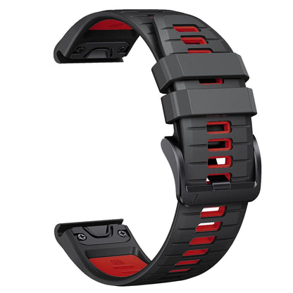 Bracelet en silicone QuickFit 22mm 26mm pour Garmin Fenix 8Pro 7 7X 6X Pro 5X Plus Epix Gen2 Enduro 3 2, bracelet de montre souple à libération rapide