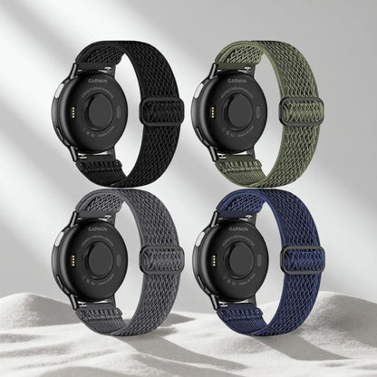 Cinturino elastico per Samsung Watch7 6 5 4, cinturino in Nylon per Garmin Vivoactive4s/Forerunner245/Garmin Venu 3/Huawei WatchGT 6 5 4 3