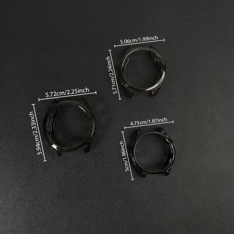 Custodia protettiva semi-chiusa in TPU per Garmin Fenix 8 da 43/47/51 mm, antigraffio, leggera, sottile, antiurto e antipolvere