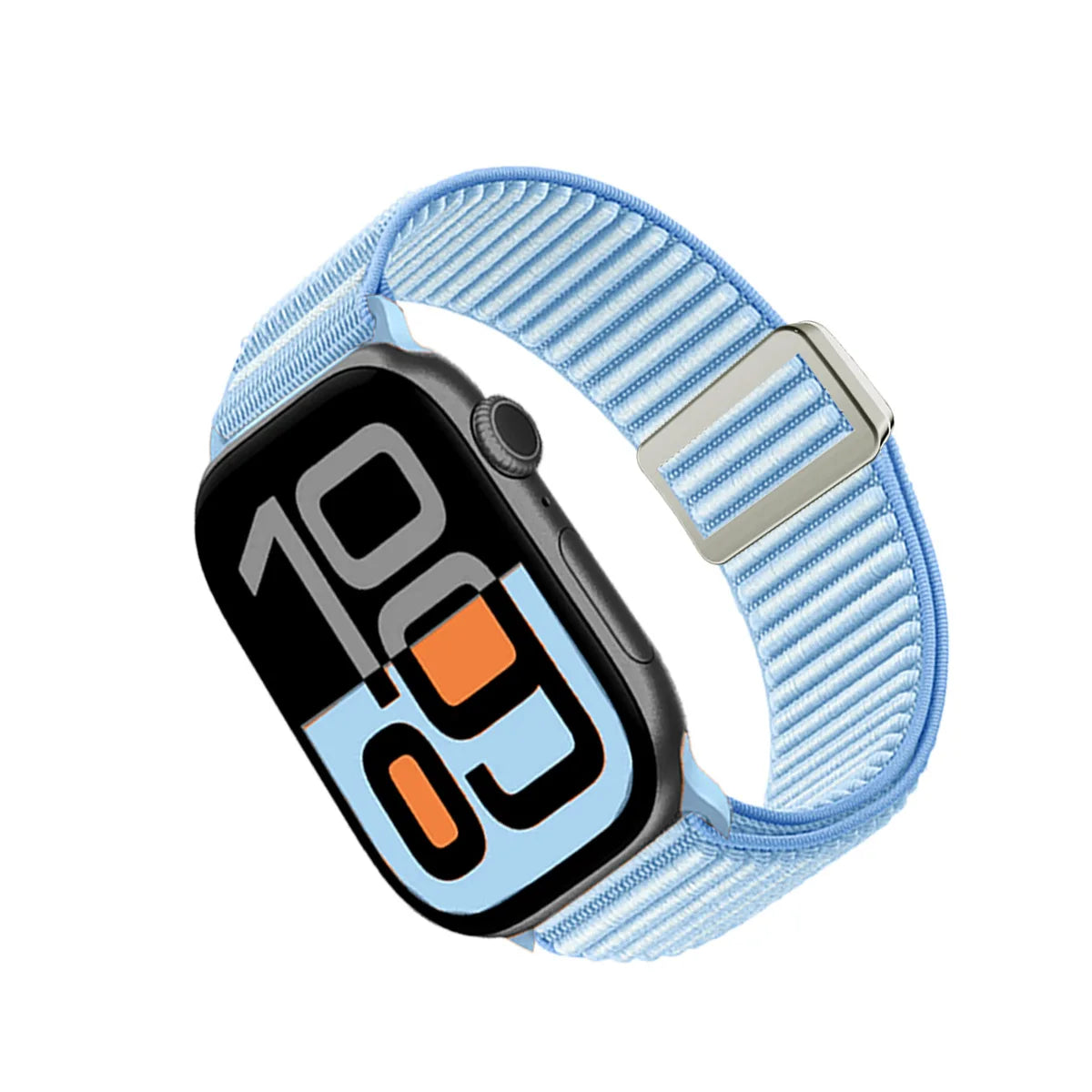 Cinturino intrecciato per Apple Watch 46mm 44mm 45mm 42mm 40mm 41mm, Correa iWatch Series Ultra 2 11 10 9 SE 8 7
