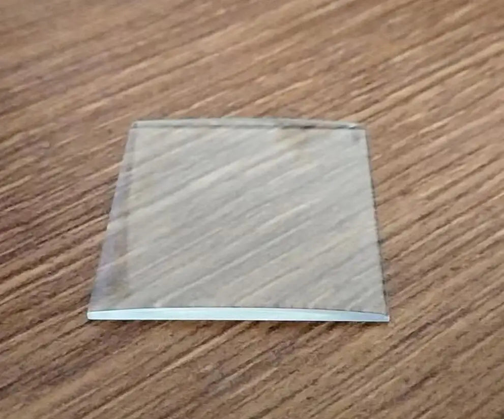 Square, rectangular, single dome replacement crystal, napWatch Crystal W4925