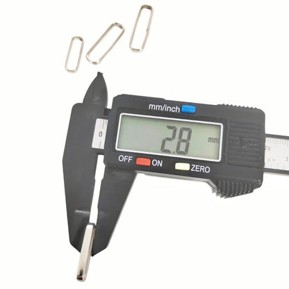 Lot de 100 anneaux de montre en acier inoxydable poli, 16MM, 18MM, 20MM, 22MM, pour bracelets de montre