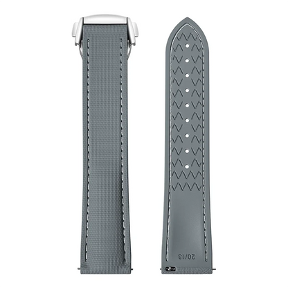 Ремешок для часов 20 мм из каучука FKM с быстросъемным механизмом для Omega Swatch, универсальный 20, 21, 22 мм, гибкий, дышащий, износостойкий, сменный ремешок