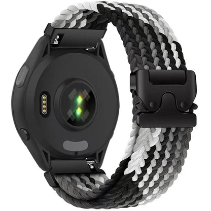 Bracelet à boucle tressée pour Garmin Forerunner 965 970 265 165 570, boucle de Parachute, bracelet de montre en Nylon Garmin Venu 4/3/2 Active 6-5