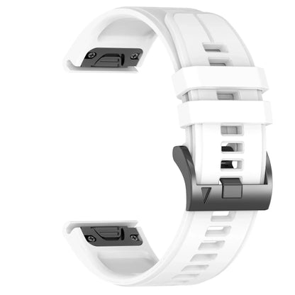 Cinturino in silicone da 22/26 mm per Garmin Fenix 5 5X Plus 6x 7 7X Pro Quatix 8 Fenix 8 Pro 47 mm 51 mm Epix QuickFit, cinturino sportivo da esterno