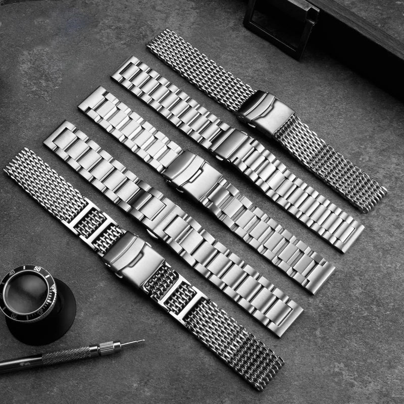 Cinturino in metallo Speedtime SEIKO da uomo, cinturino in acciaio inossidabile 20mm per SSC911erian, SSC813erian, SSC917erian, SSC815erian