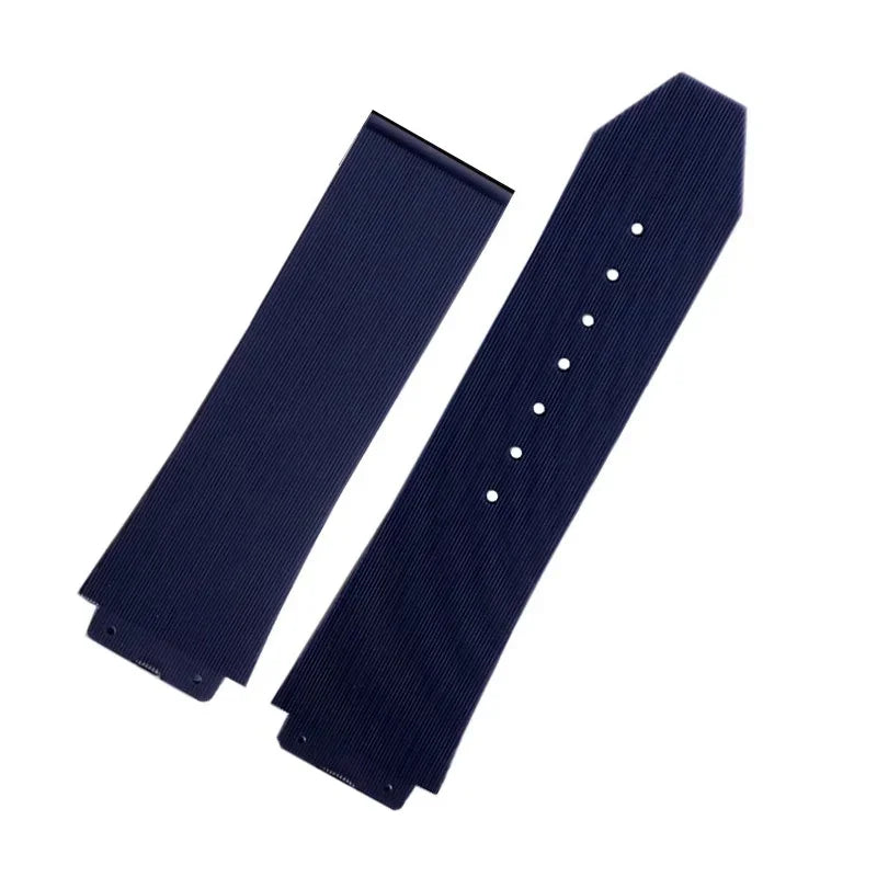 Cinturini per orologi HUBLOT BIG BANG, silicone, 25*19mm, impermeabili, per orologi da uomo, cinturino a catena per orologi, accessori per orologi, cinturino in gomma