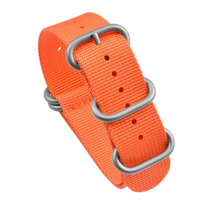 Bracelet en Nylon Noir de Haute Qualité pour Homme, Accessoire de Plongée à Rayures Militaires, pour Montre DW SeATM, 20mm 22mm