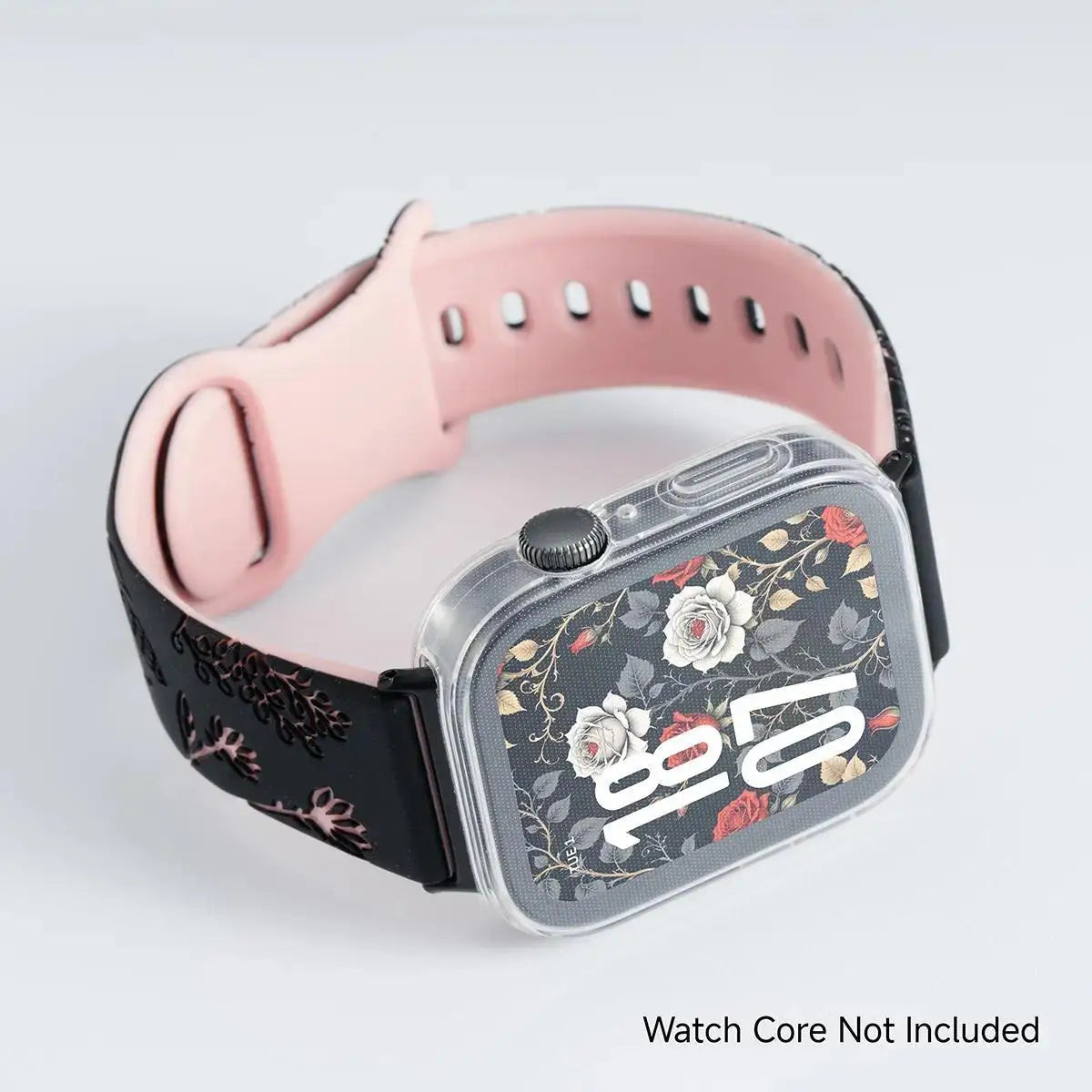 Bracelet + case for Huawei Watch Fit 4 / 4 Pro, TPU protective case, floral sport strap for Huawei Fit 4 4pro 3