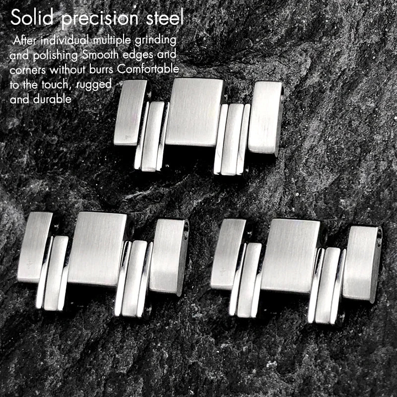 Replacement Parts for Omega New Seamaster 300 Watch Bracelet, 20mm, 316L Stainless Steel Link, Section Accessories
