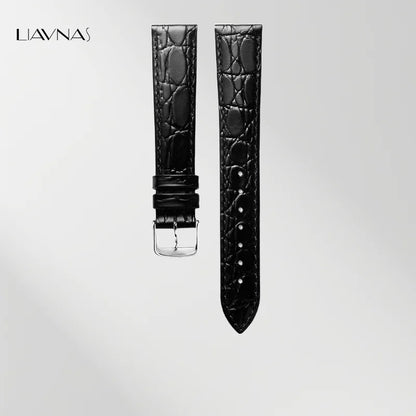 Bracelet de montre en cuir véritable pour accessoires Longines, bracelet de montre à boucle papillon, 13 18 20 mm