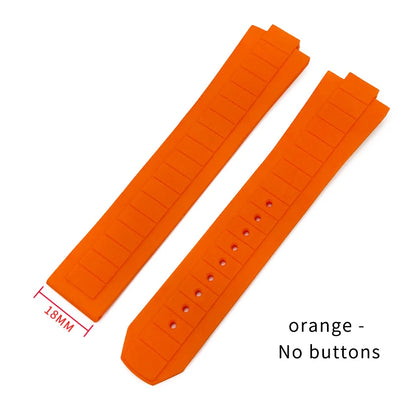 Bracelet de montre en caoutchouc et Silicone convexe, 10x21mm, pour Omega Seamaster Planet Ocean 600M, série 217.30.42 217.32.42, bracelet de montre étanche