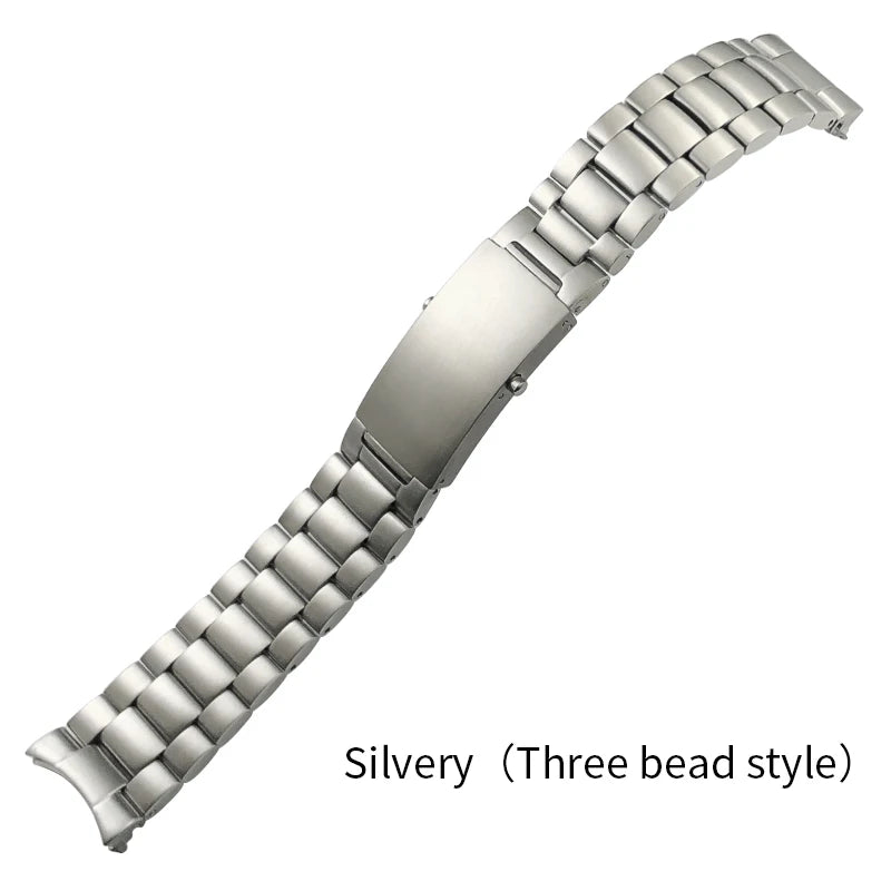 Stainless Steel Watch Bracelet for Omega Seamaster Planet Ocean, Solid Silver Watch Band, Strap Accessories, 20mm, 22mm