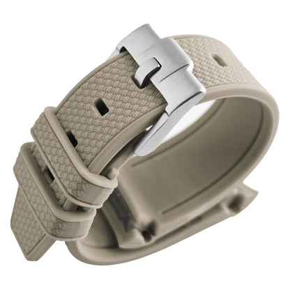 20mm Rubber Watch Strap for Tissot IWC Seiko 5 Hamilton Certina Oris Khaki Blue Brown Curved End 19mm Silicone Dive Watch Band