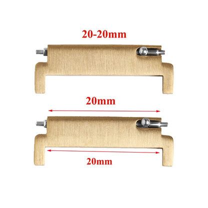 1 paire d'adaptateurs de bracelet de montre 18mm à 20mm, 22mm, 20mm à 18/20/22mm, 22mm à 22mm, connecteurs à broches à dégagement rapide, accessoires de montre