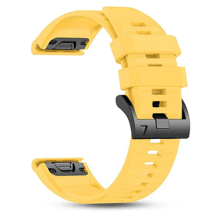 Cinturino in silicone da 22/26 mm per Garmin Fenix 5 5X Plus 6x 7 7X Pro Quatix 8 Fenix 8 Pro 47 mm 51 mm Epix QuickFit, cinturino sportivo da esterno