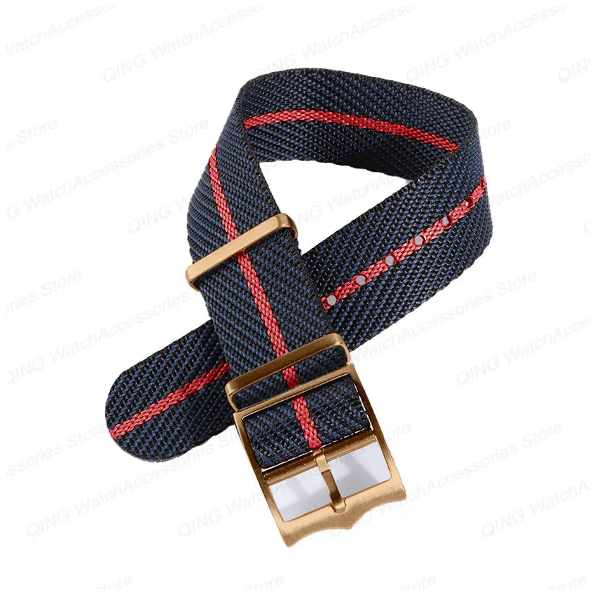 Cinturino sportivo da uomo Seiko, cinturino militare in nylon per Rolex, cinturino in tela Tudor, cinturino militare di alta gamma, 20mm 22mm, cinturino in tessuto