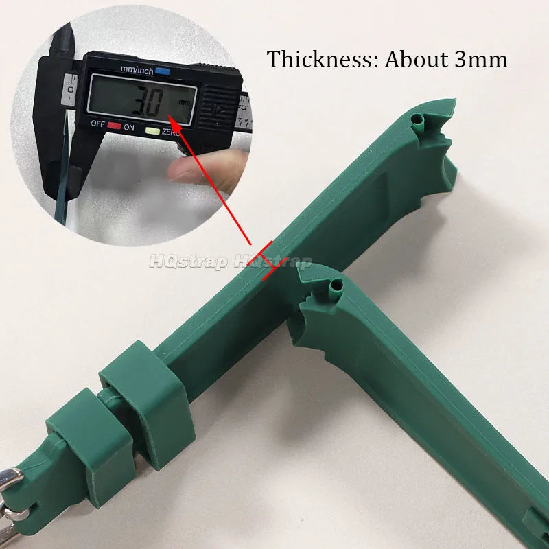 Bracciale in gomma di alta qualità da 20 mm e 22 mm con estremità curva, cinturino in silicone per Swatch, Omega e Moonswatch, bracciale impermeabile